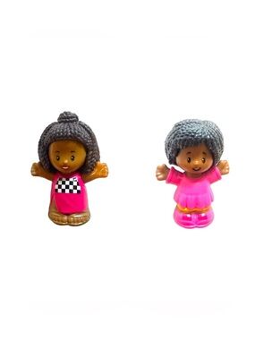 Fisher Price Little People Figure Lot 2 Pc Replacement Figures Toy